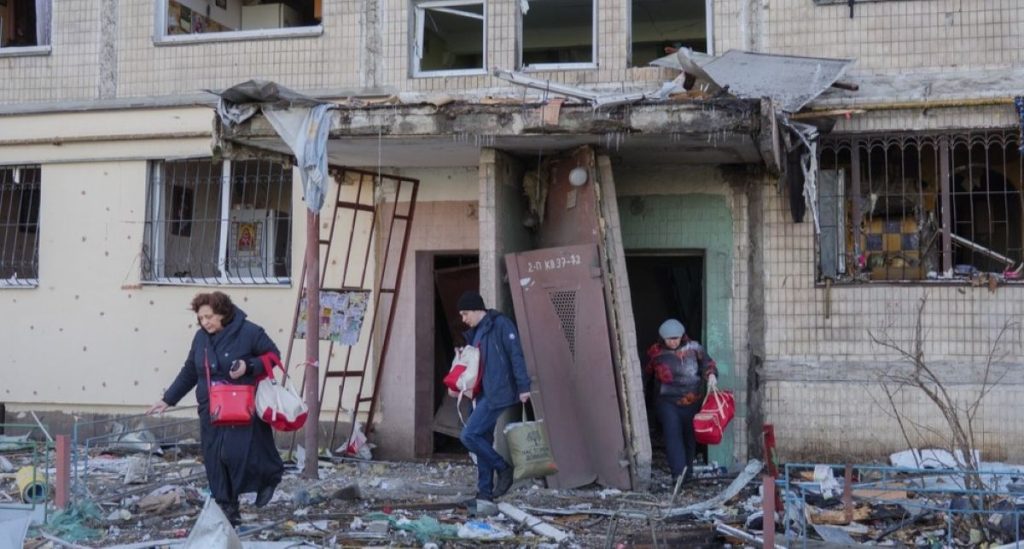 fleeing ukraine refugee
