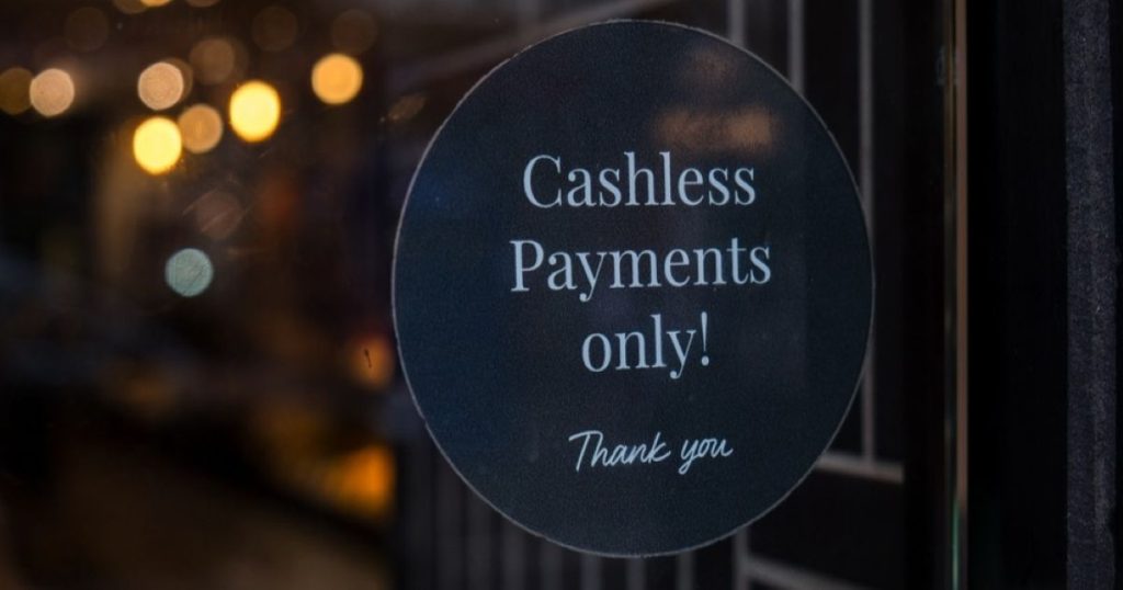 No Cash only Credit card