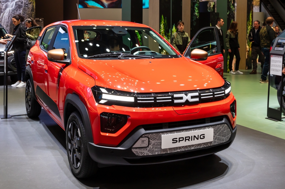 Dacia,Spring,Electric,City,Car,At,The,Geneva,International,Motor