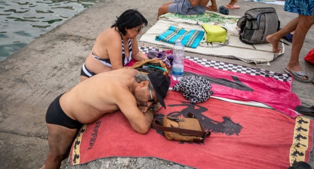towel beach strand
