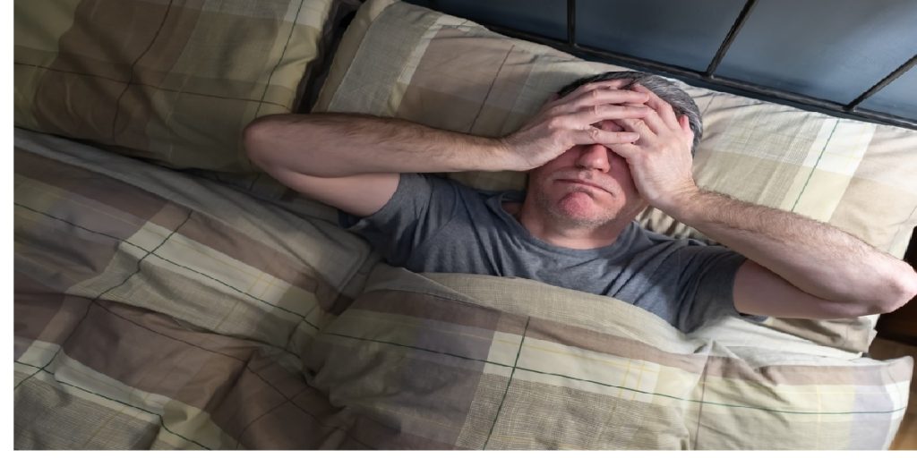 Sleeping man