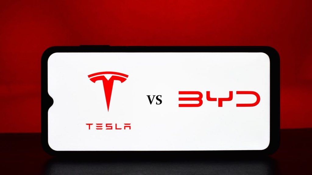 Tesla vs BYD