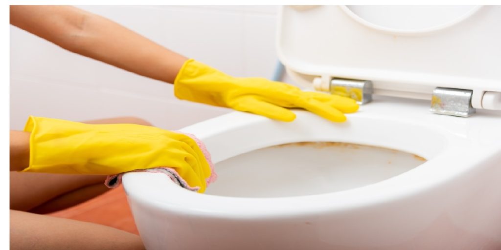 toilet cleaning
