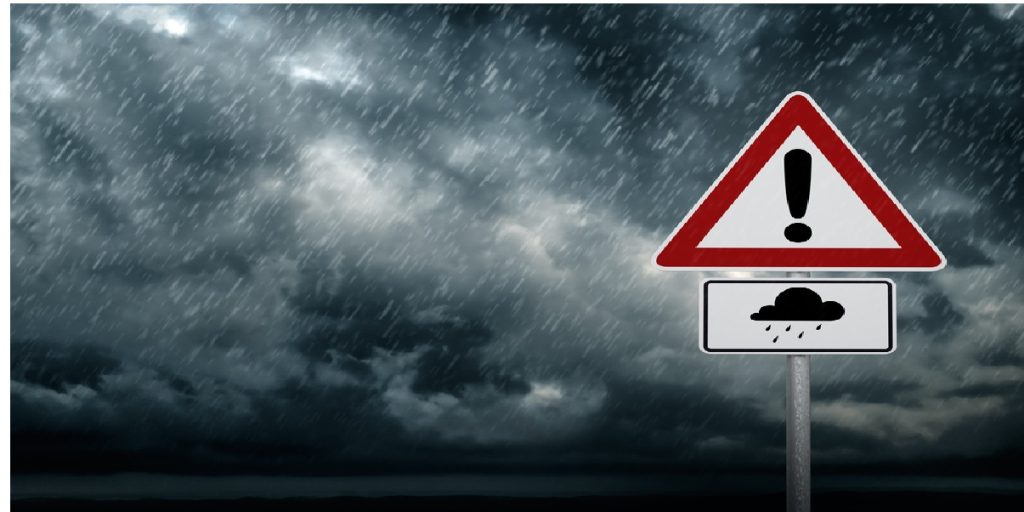 warning rain