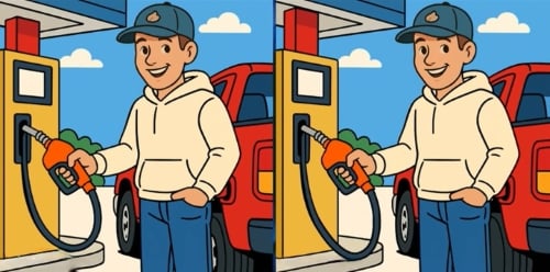 Denne mannen fyller diesel – men klarer du å finne de 3 feilene på 39 sekunder?