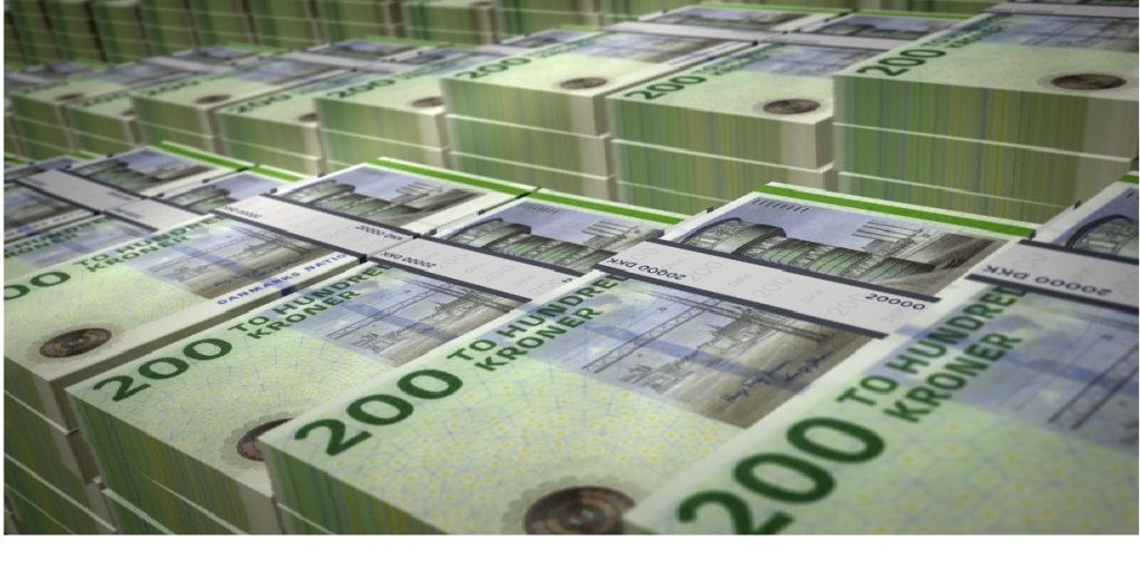 200 kroner, danske kroner, penge, money