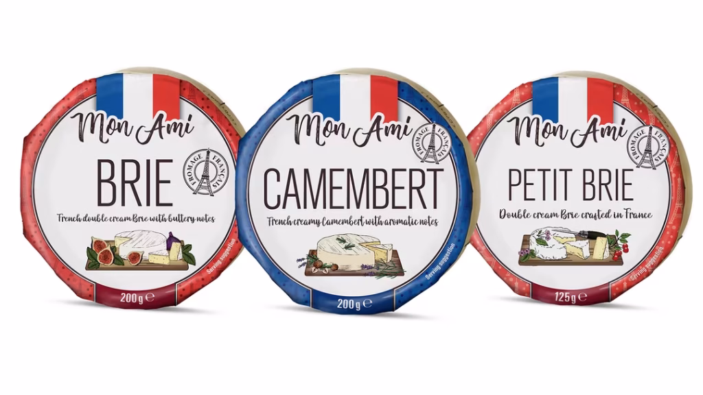 Chavegrand, Mon Ami, Brie, Camembert, os, cheese, tibakekalles, tilbagekalles