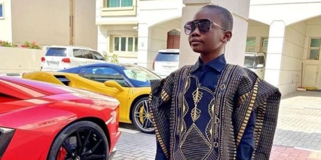 Afrikas rigeste 9-årige dreng gør nar af Vladimir Putin