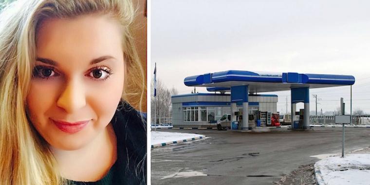 Nicole ser en mand græde ved benzinpumpen – får sig et chok, da hun kigger ind i bilen
