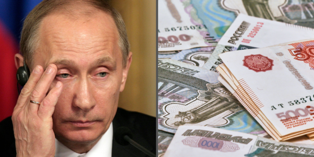 Vladimir Putin, rubles, money, economy