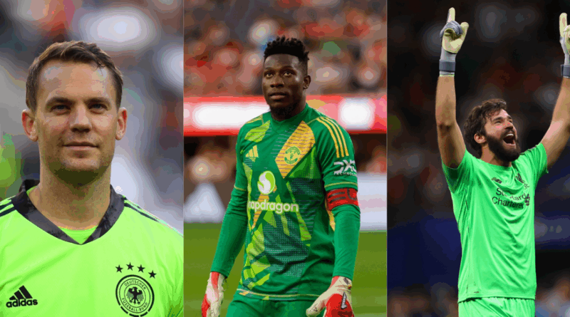 Manuel Neuer, Andre Onana, Alisson Becker