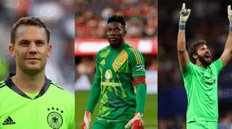 Manuel Neuer, Andre Onana, Alisson Becker