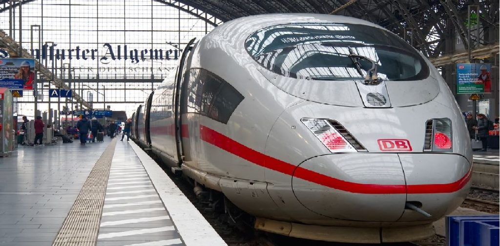 Fast train station