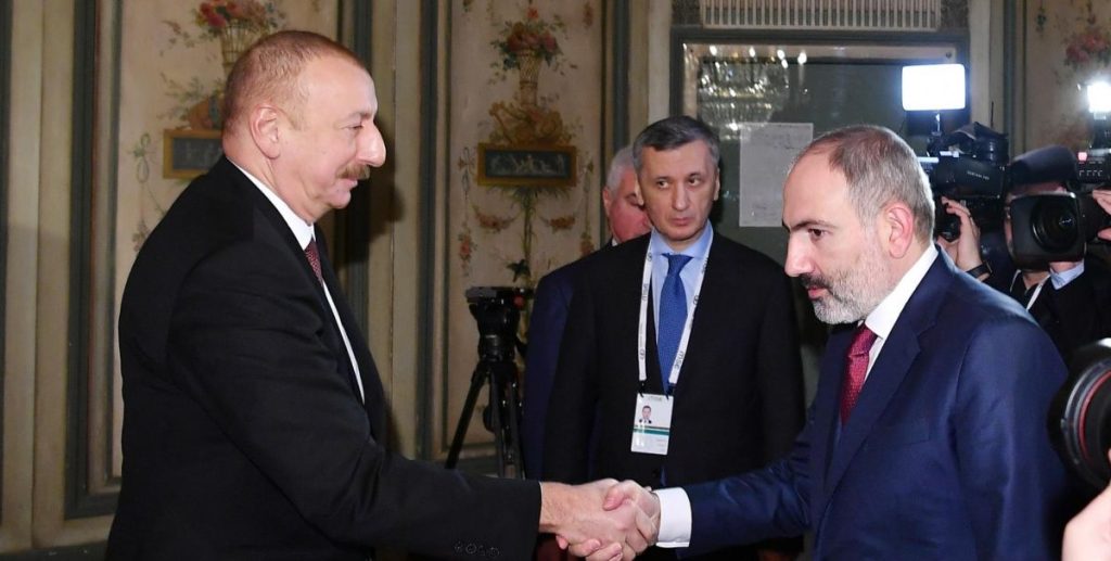 Armenian Prime Minister Nikol Pashinyan and Azerbaijani President Ilham Aliyev