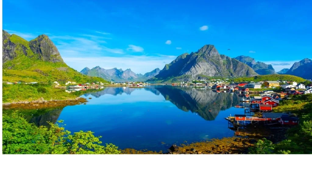 Norway mountains lake