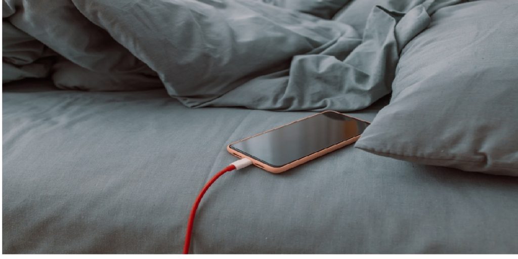 Phone charging bed