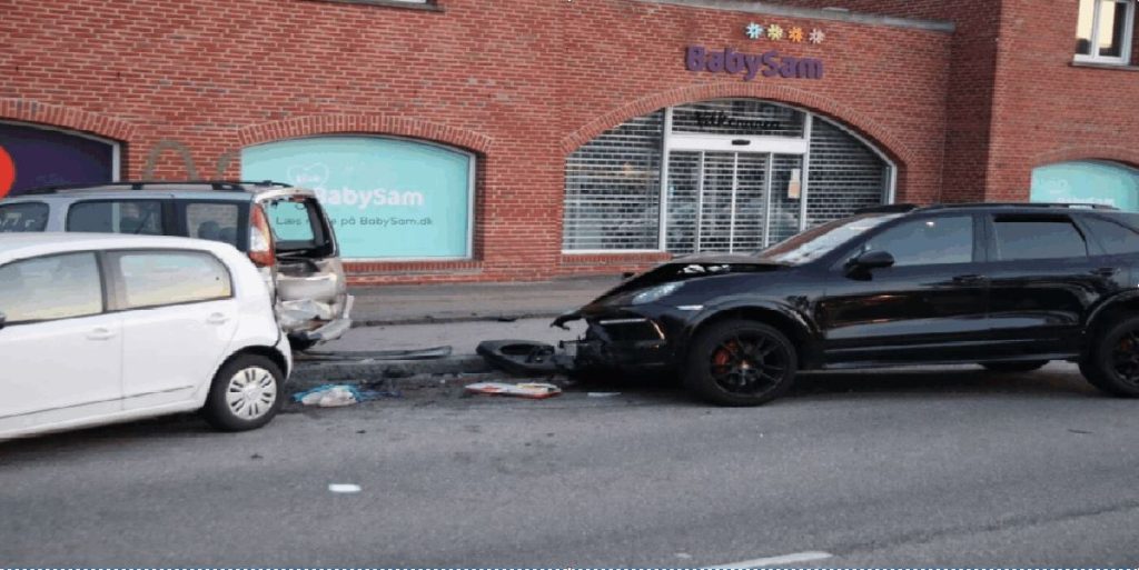 Porsche København kørt galt