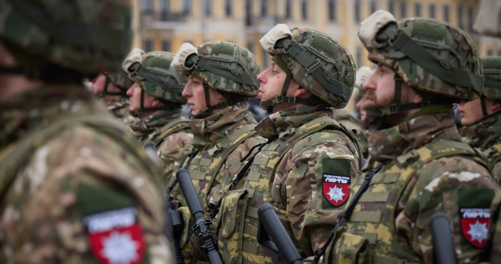 Ukraine soldier unit