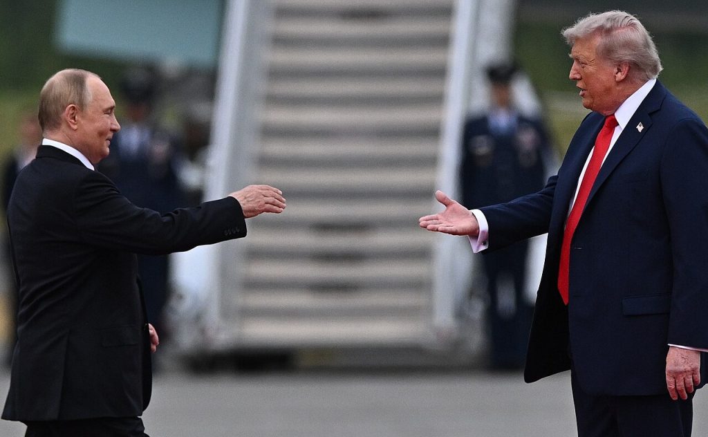 Donald Trump and Putin Alaska 2025