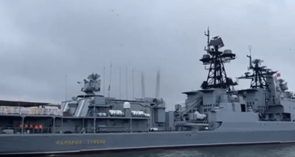 China military ship