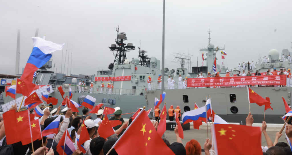 China sends warships to Russia for military drills: Gets a hero’s welcome