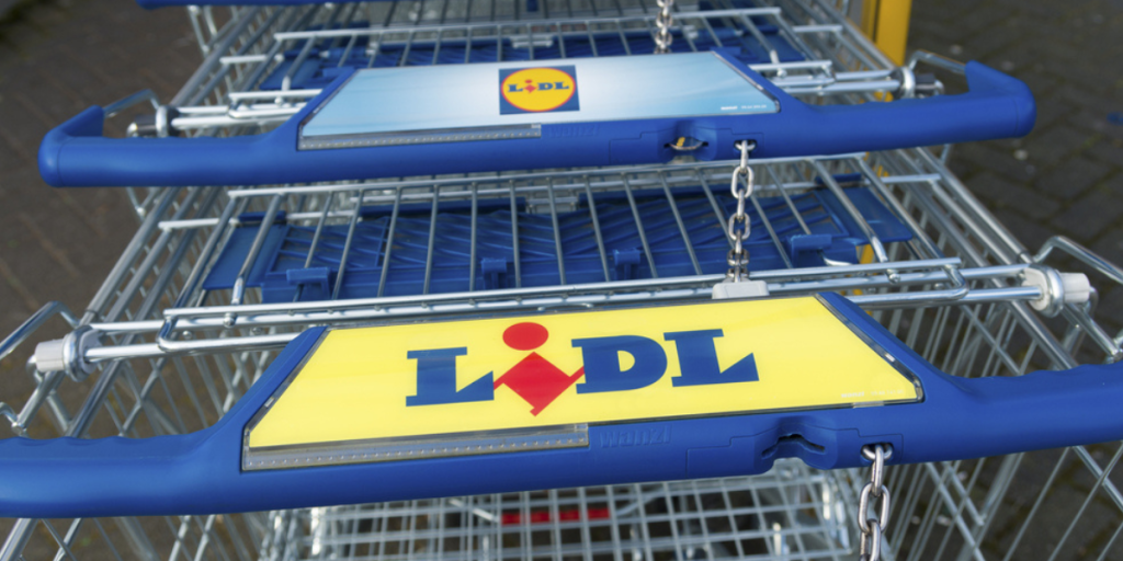 Lidl, indkøbsvogn, supermarked