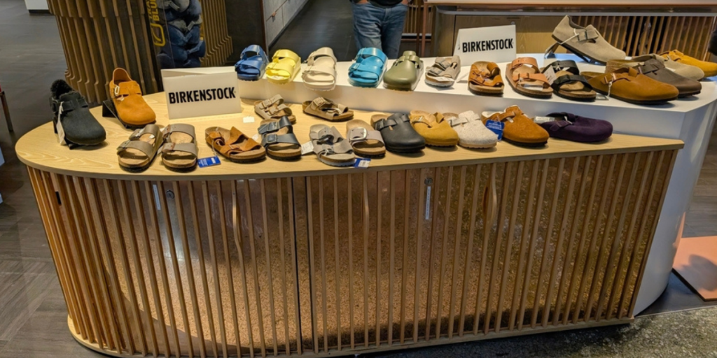 Sko, shoes, butik, shop, Birkenstock, sandaler, sandels