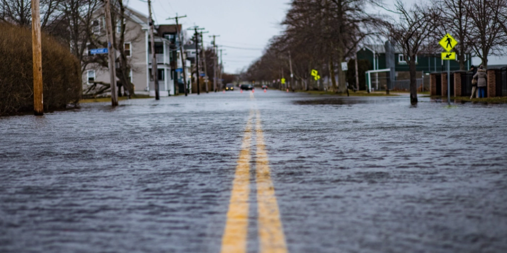 Newport, Rhode Island, storm surge, flooding