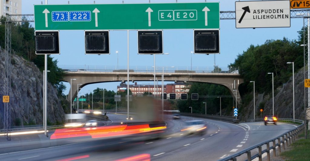 Motorväg, svensk motorväg