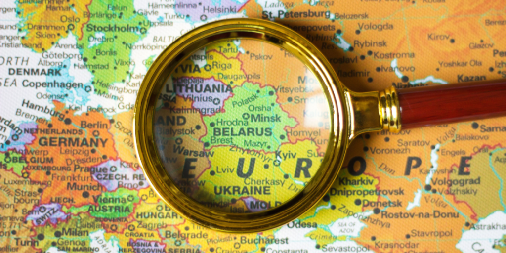 Belarus, map