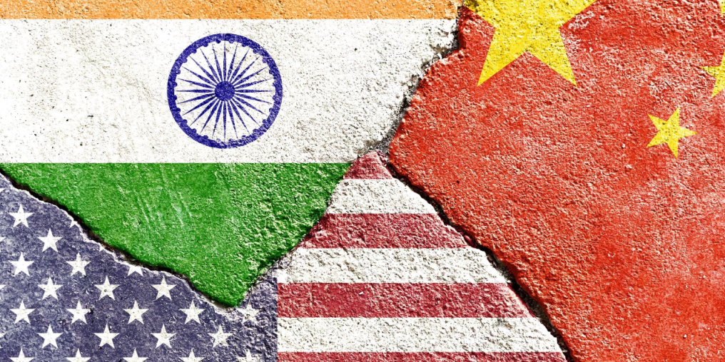 China, India, USA