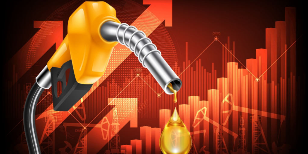 Gasoline, oil, petrol, prices, up