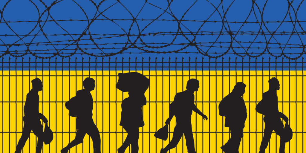 Ukraine, border, closed, refugees