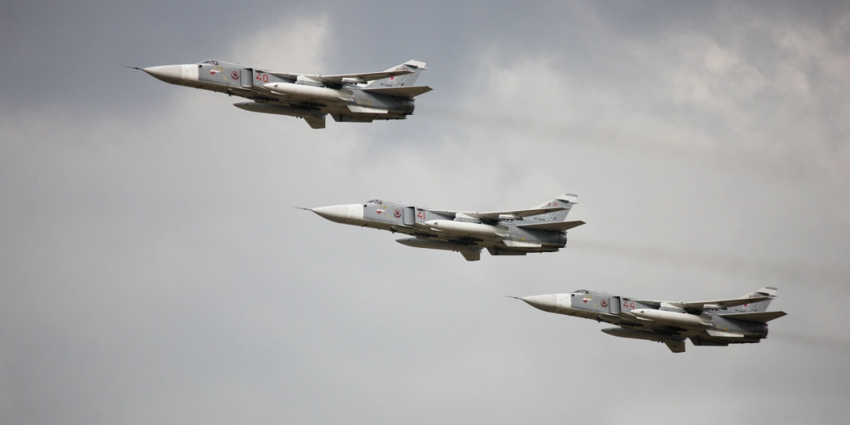 SU-24 Russian jets, bombers