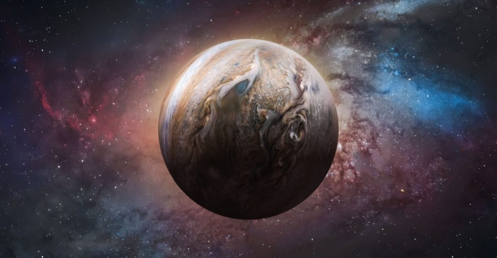 Jupiter, universum, rymden