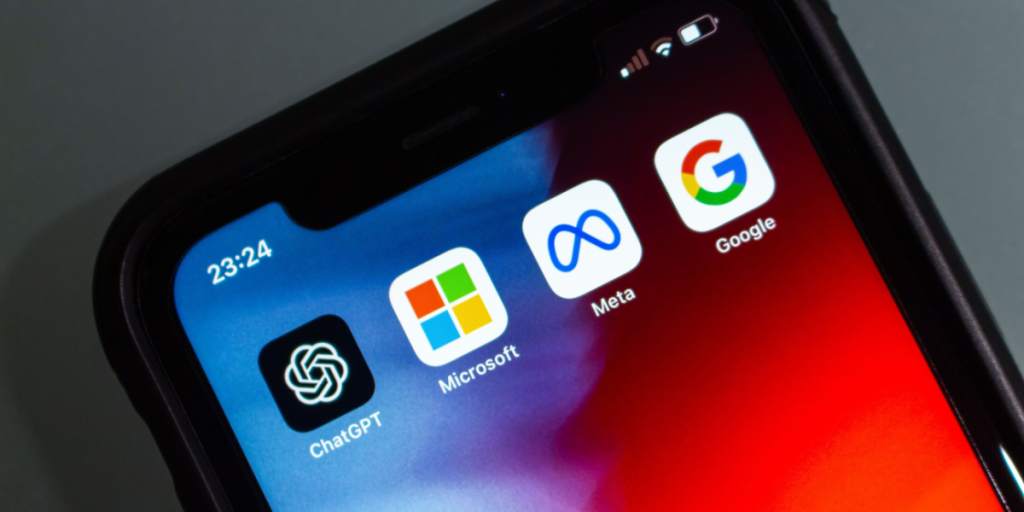 Google, ChatGPT, Microsoft, Meta, AI, tech giants