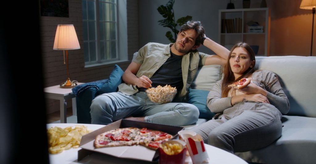 Soffa, par i soffa