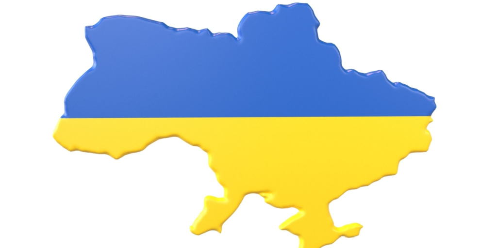Ukraine, map