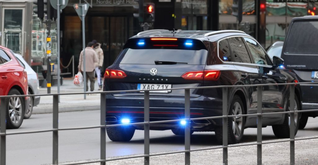 Civil polisbil, polis, trafik