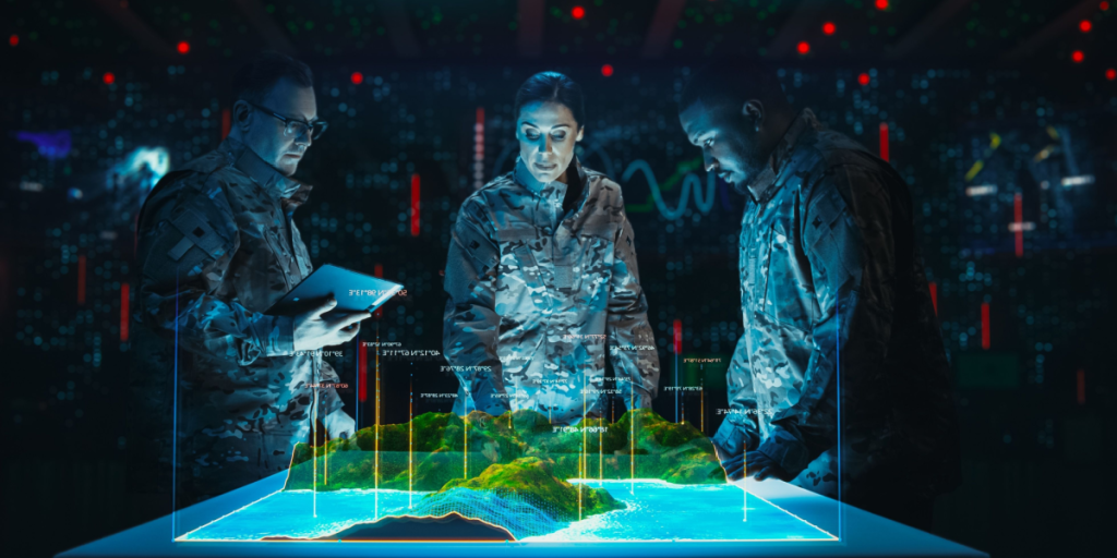 Battlefield, data, strategy, command center