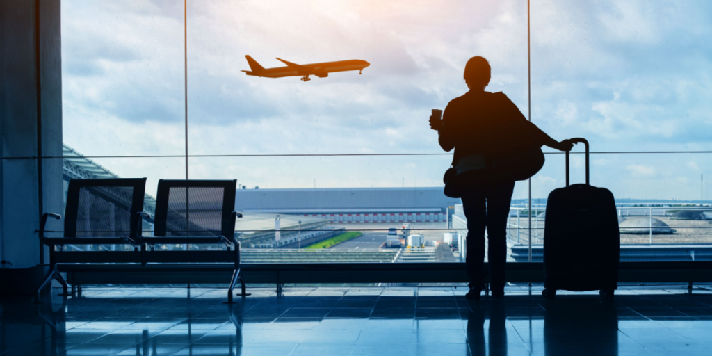 Airport, travel, business, missed flight, airplane