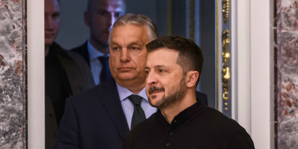 Viktor Orban, Volodomy Zelenskyy, Zelenskyj