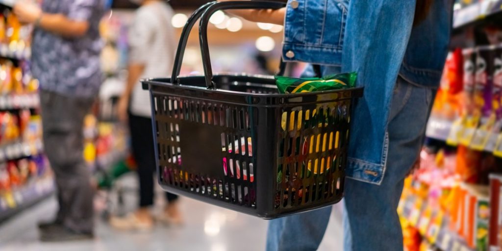 Indkøbskurv, handle, grocery