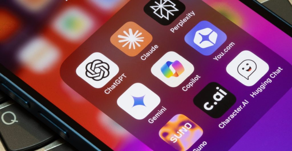 AI-chat, AI-apps, AI-appar