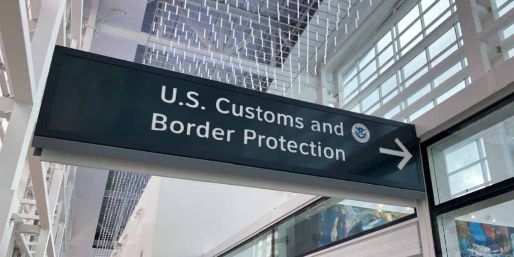 USA, customs and border protection