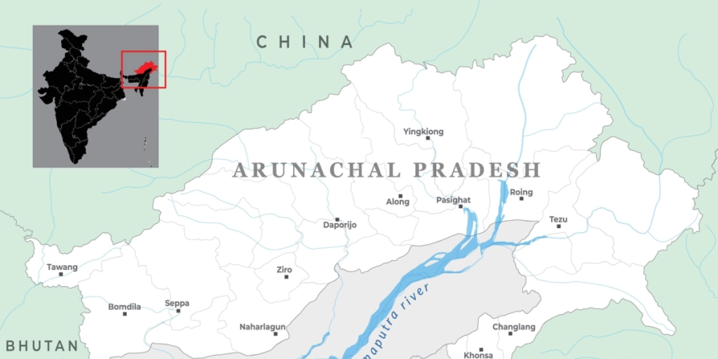 Arunachal Pradesh, India, China