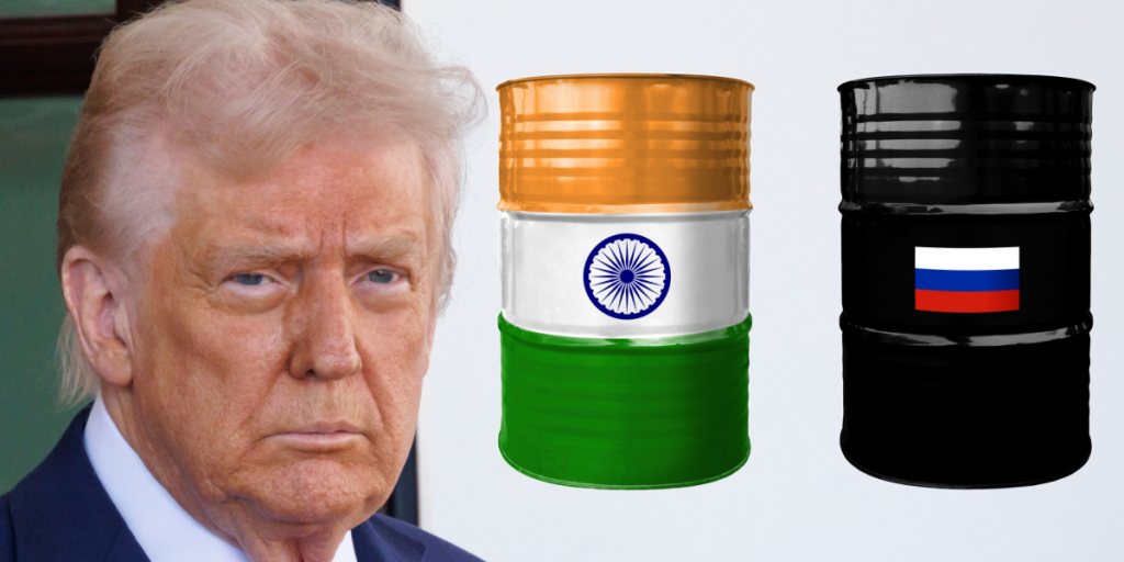 Donald Trump, India, Russia, oil