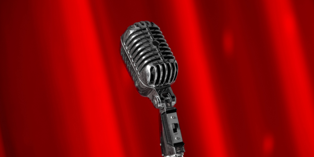 Vintage microphone