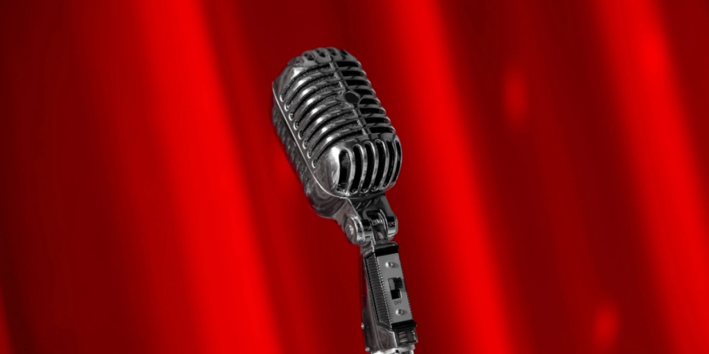 Vintage microphone