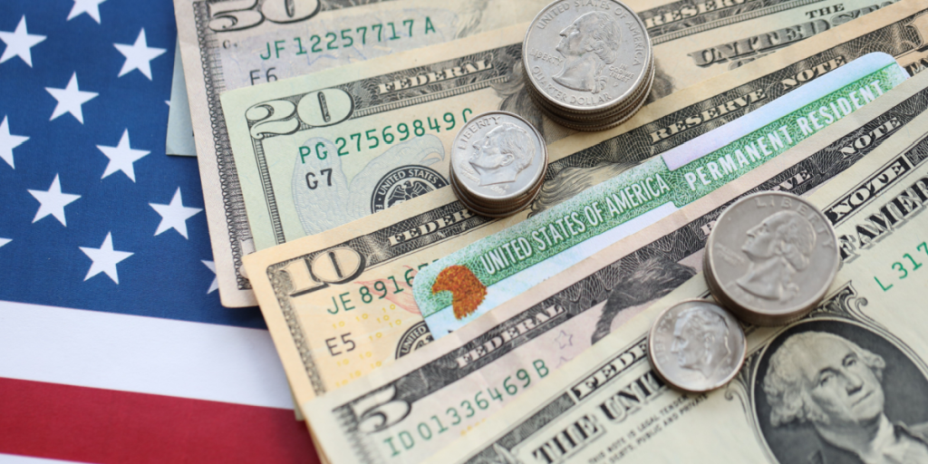 USA, visa, dollars